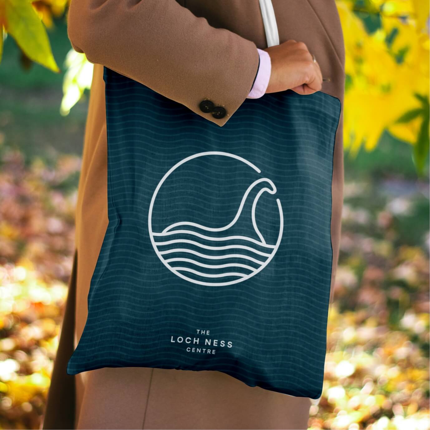 The Loch Ness Centre tote bag design