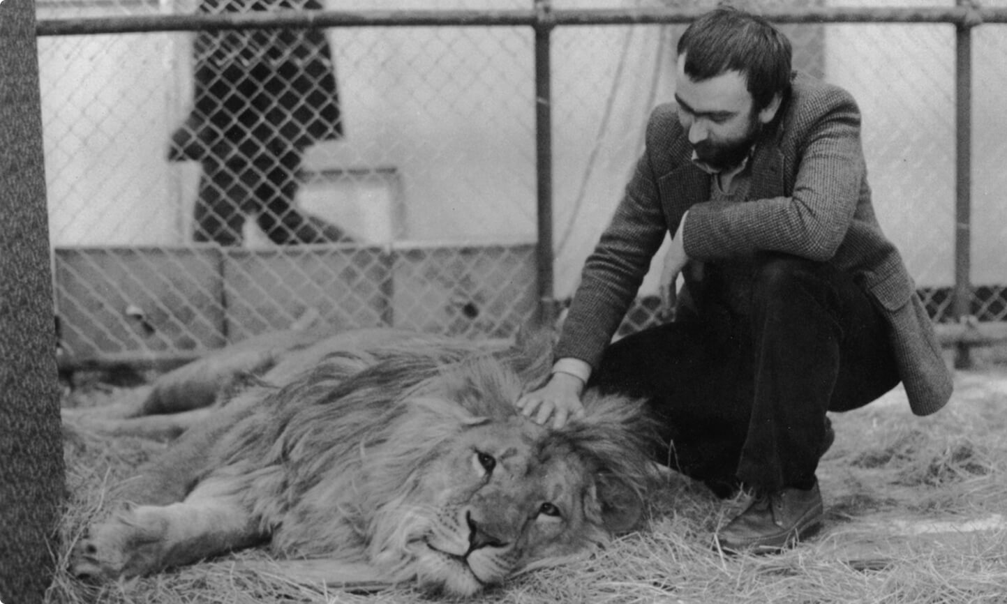 Peter with lion